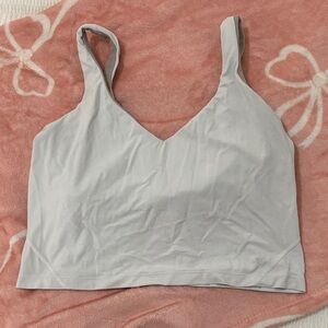 Lululemon Athletica Light Gray Sports Bra